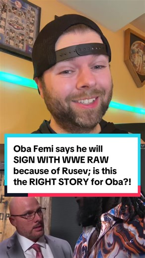 Oba Femi's Motivation to Sign with WWE Raw: Rusev's Influence