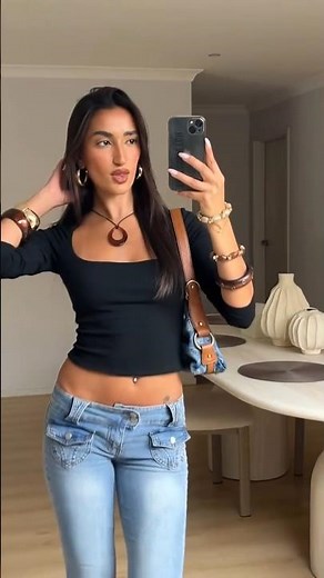 The only jeans you need✨The NAVA LOW RISE JEANS👖 #fashion #model #beauty #style #outfit #shorts