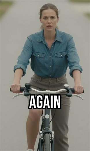 Stronger every time #WomenRise #EmpowerHer #KeepGoing','hook_script':'A bicycle falls when it’s two‑