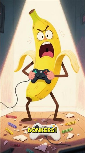 The Banana Got TOO Angry Playing Video Games 😂🎮 | Funny Rage Story