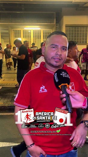América 1-1 Santa Fe