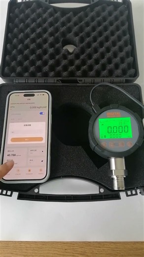 Bluetooth Pressure Gauge with App | Real-Time Pressure Monitoring & Data Logging #pressuregauge