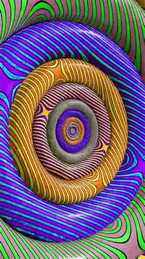 3D Animation Endless Rings Loop! 🌈 #satisfying #3danimation #usa #robreiner