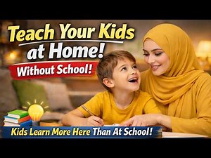 How Mothers Can Teach Their Kids at Home | Power of Informal Education & Home Learning Tips