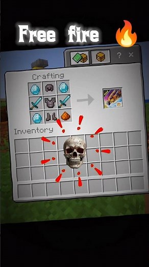 CRAFT🚀FREE FIRE in Minecraft edit 😱 | Meme & Troll Face Edition #minecraft #freefire