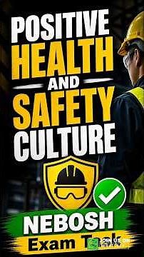 Positive Health and Safety Culture #healthandsafety #hsetraining