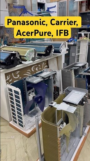 Inside 4 Split ACs! 😲 Panasonic vs Carrier vs IFB vs AcerPure