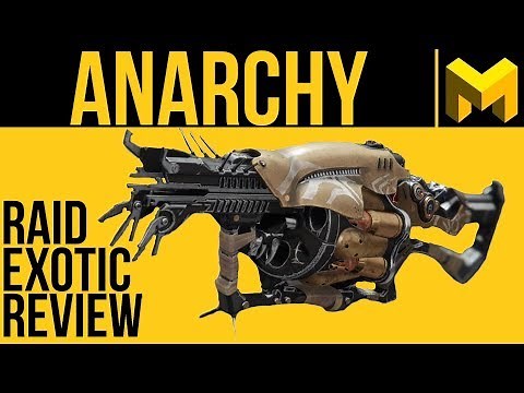 Destiny 2 Anarchy Exotic Review: Arc Chaining Raid Grenade Launcher