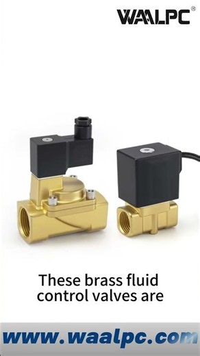 Brass Solenoid Valves | Industrial Fluid Control for Air, Water, Oil & Automation