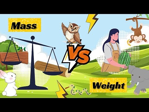 Mass vs. Weight: Understanding the Difference | A fun story about Mass and weight for kids