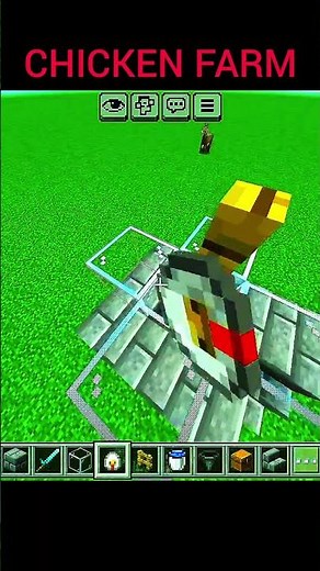 CHICKEN FARM || MINECRAFT || #minecraft #farm #gaming #viral