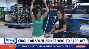I think I've found a new career...I'm joining Cirque du Soleil! Do I have what it takes to join their team? Look at my audition below:) Check out their show OVO Barclays Center Through Sunday. | Lisa Mateo