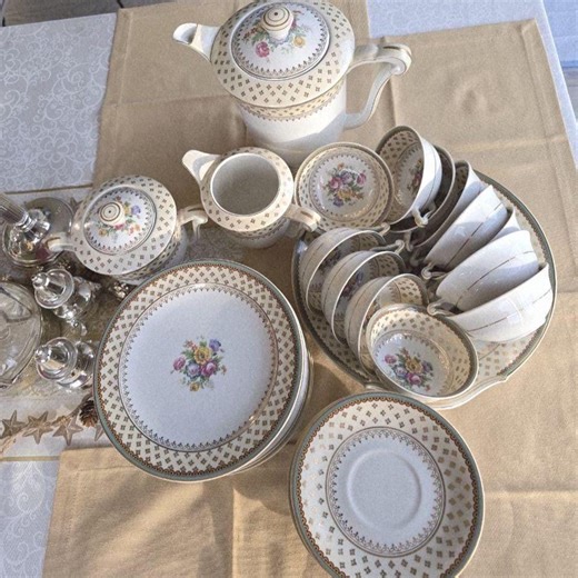 Elegant Raynaud Limoges Tea & Coffee Set for 12 – Vintage French Porcelain With Gold Detail, Complete Service - Etsy Australia
