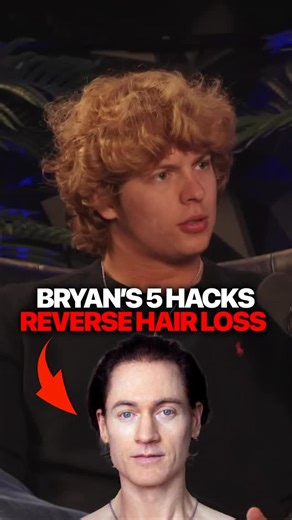 Jack Neel Podcast on Instagram: "Share this with someone you know who needs it. Immortal Unc’s 5 hacks for reversing hair loss. Comment 'Bryan' for the full podcast | @jackhneel @bryanjohnson_"