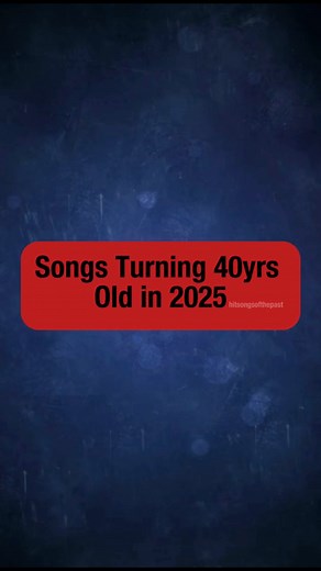 109K views · 5.7K reactions | Songs Turning 40 years Old in 2025: #tearsforfears #lionelrichie #madonna #hueylewisandthenews #paulyoung #80s #80smusic #1980s #1980smusic #1985 #80svibes #80svintage #80sbaby | Hit Songs of the Past | Facebook