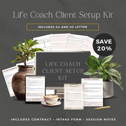 Life Coach Client Forms Template, Client Intake Form, Coaching Agreement, Client Feedback Form, Canva Editable Coaching Onboarding Kit - Etsy Canada