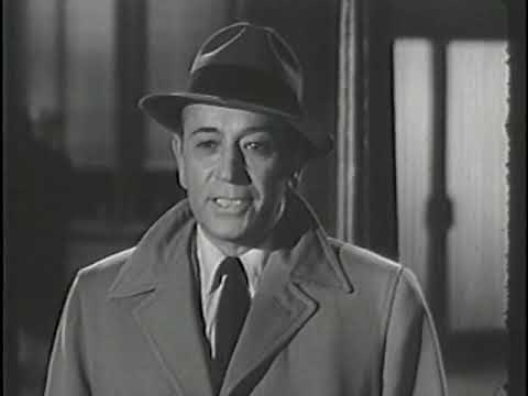 I'm The Law 1953 NYC Police Drama w/ George Raft