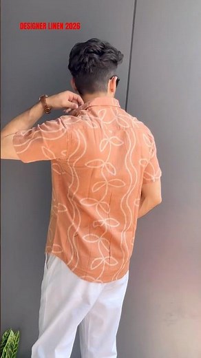 Designer Half Linen Shirt 🔥 Premium Summer Look | Stylish Men’s Outfit 2026