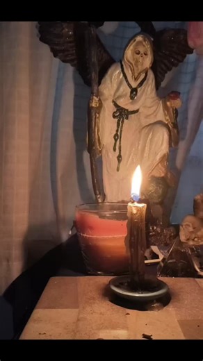 novenario de Fuego a la Santa Muerte #santamuertealtar #novenadefuego #novenariosantamuerte #martignon #santamuerte | Pyréa Martignon