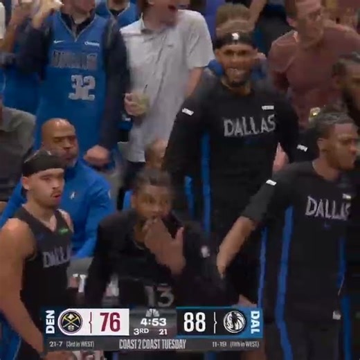 Cooper Flagg throws down a poster on Nuggets forward Spencer Jones in a heated matchup! 🏀💥..