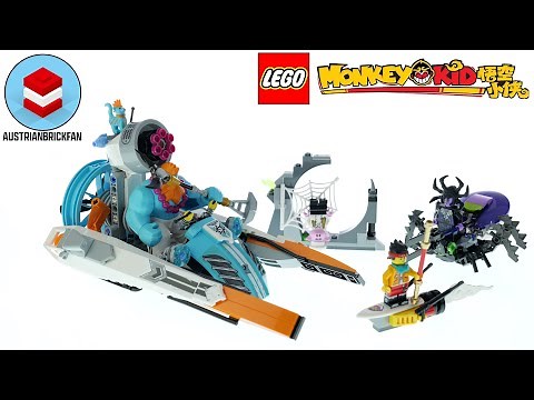 Lego Monkie Kid 80014 Sandy´s Speedboat - Lego Speed Build Review