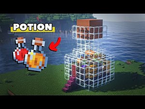 Minecraft | Potion (Bottle) Survival House Tutorial