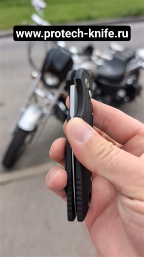 Pro-Tech TR-3 limited Pearl button USA #protechknives #edcknife #motobike