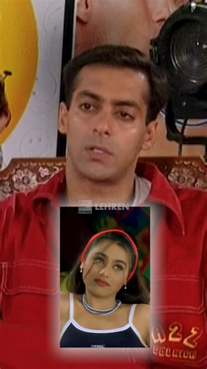 Lehren on Instagram: "Salman Khan Talks About His Hello Brother (1999) Co-Star Rani Mukerji #salmankhan #ranimukerji #hellobrother"