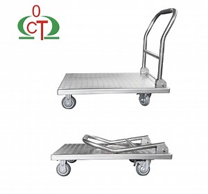 [Hot Item] China Rectangular Chang Tai According to Customer Needs Room Service Stainless Steel Trolley