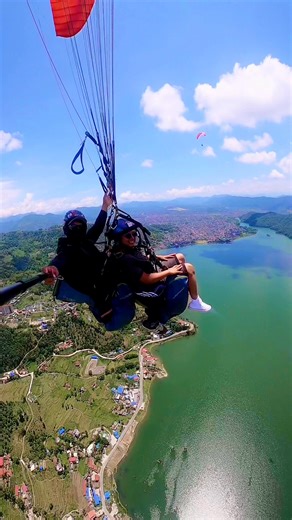 17K views · 636 reactions | Paragliding का लागि बिस्व कै ५ उत्तम गन्तब्य मध्य एक पोखरा को फेवा ताल माथि को paragliding | Open Sky Paragliding | Facebook