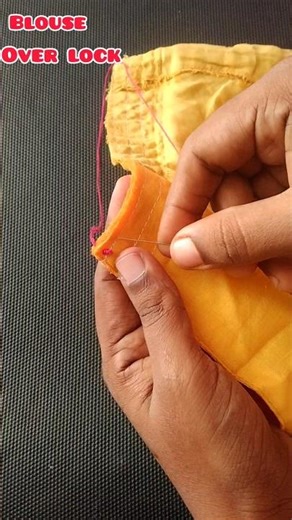 🧵🪡 Hand Sewing 😱 Over lock Stitch Tutorial.