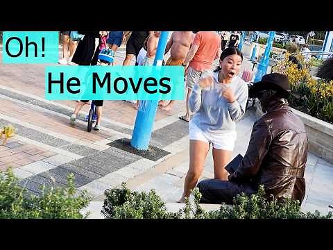 The Ultimate Statue Prank - Their Reactions are Priceless! 🤣