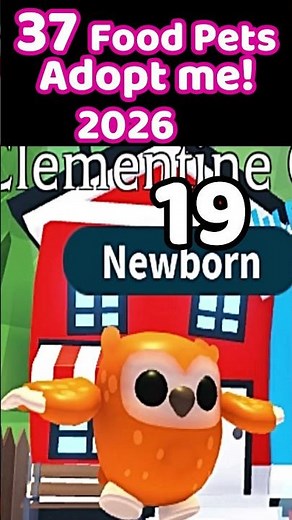 37 Food Pets in Adopt me 2026 #adoptmefoodpets #robloxadoptme #adoptme2026