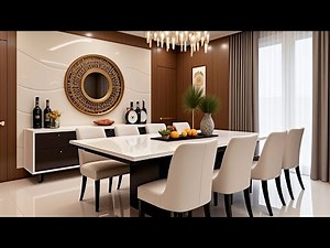100 Stylish Modern Dining Room Design Ideas 2026 | New Wooden Dining Tables & Home Interior Trends