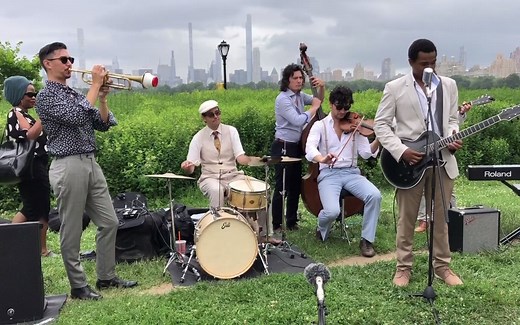 纽约中央公园传统爵士乐队 摇摆舞 Central Park Dance Party! Jazz & Swing Band: The Hot Toddies
