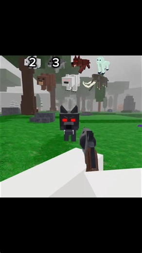 How Many Hits With A Revolver Test #99nightintheforest #roblox #robloxgames