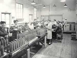 Female factory workers kept army supplied during WWII