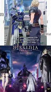 Dissidia Duellem is the Newest entry to Square Enix Dissidia Games!