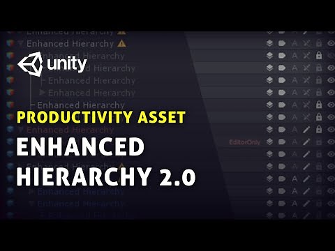 Productivity Assets for Unity — Enhanced Hierarchy 2.0
