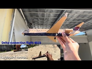Delta Connection Flight 4819 Crash (Cardboard Version)