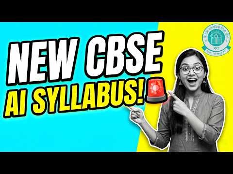 CBSE New AI & CT Curriculum Explained (2026-27) | Classes 3 to 8