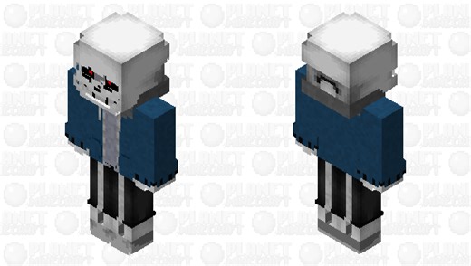 dust sans (ruins encounter) Minecraft Skin