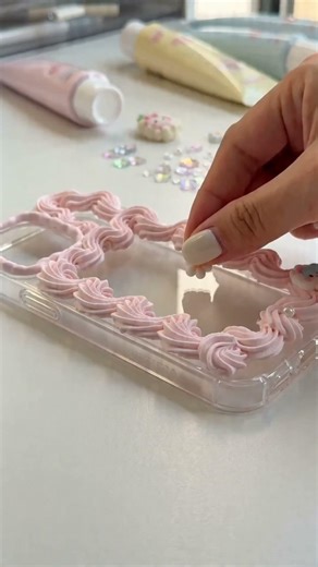 Creamy gel phone case manufacturing.#diy #shorts