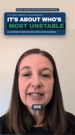 NCLEX Prioritization: Unstable Always Wins