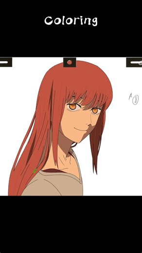 How to Animate Makima Chainsaw Man 💫 #Makima #ChainsawMan#howtoanimate #animeanimation #アニメーション