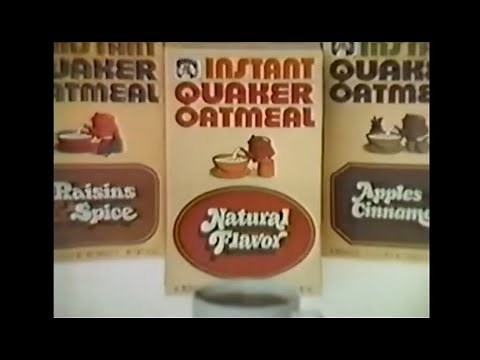 Quaker Instant Oatmeal Commercial (1972)
