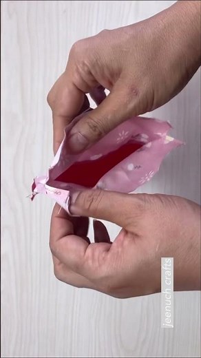 How to make mini drawstring bag | Diy sewing tutorial