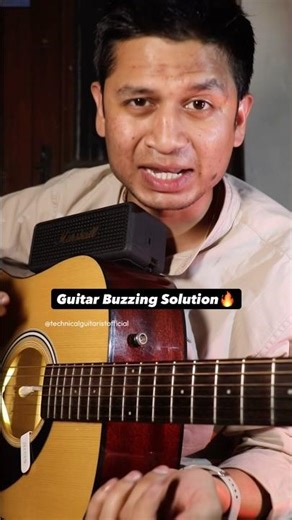 Guitar Buzzing Pro Tips💡 #shorts