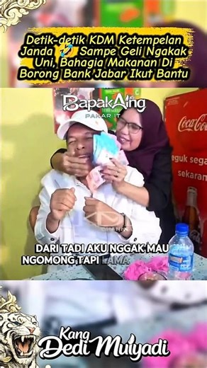 Detik-detik KDM Ketempelan J4ND4 🤣 Ngakak Banget, Uni Bahagia Dapat Rezeki Nomplok 😳 #kdm