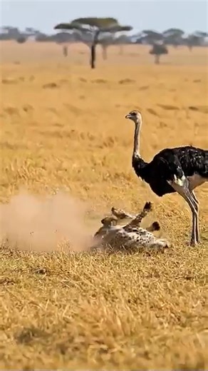 Ostrich vs cheetah | Eli Ogie